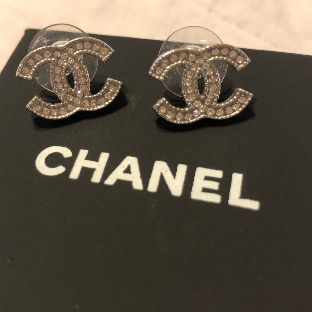 Authentic Chanel Stud earrings